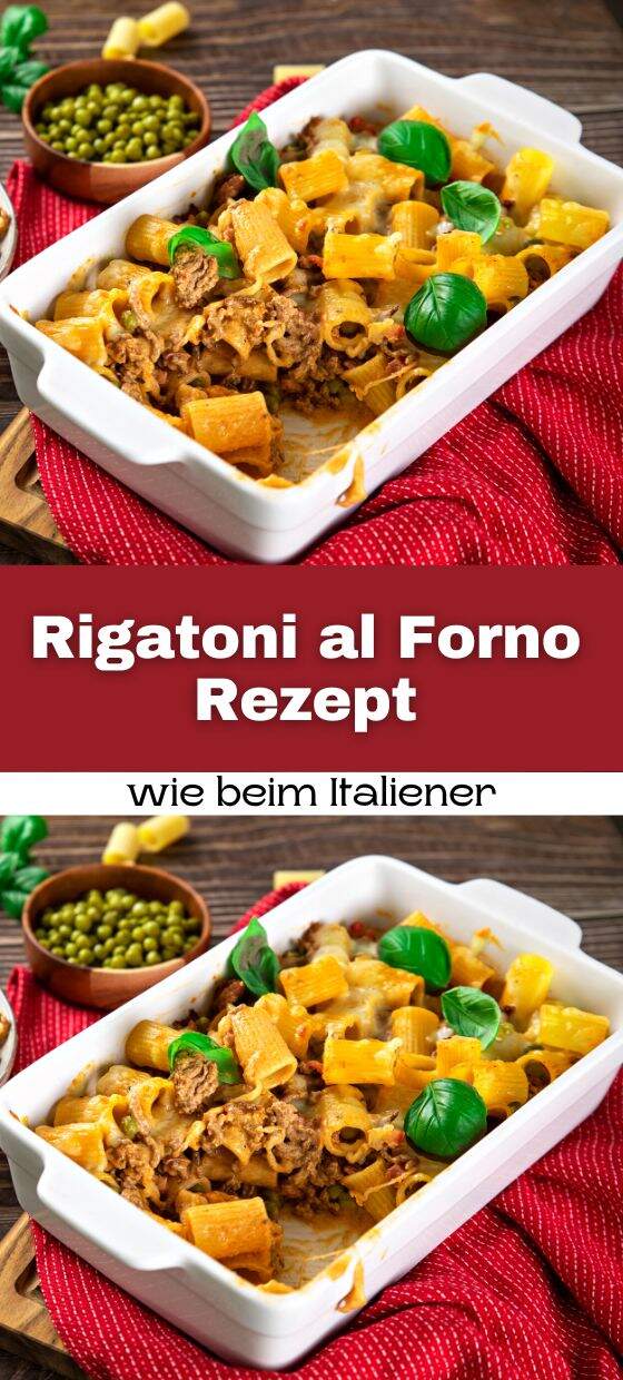 Rigatoni al Forno Rezept